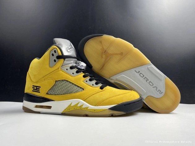 Official Maikesneakers 5 Air Retro 454783-701 T23 Jordan Tokyo 0703
